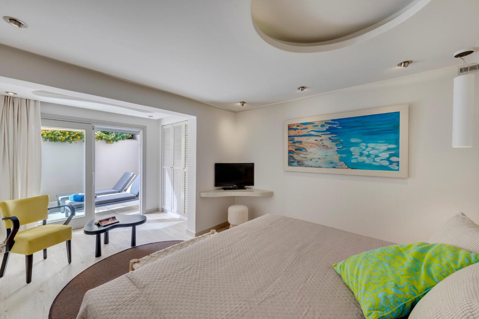 Kouros Art Hotel (Adults Only) Stelida  Rum bild